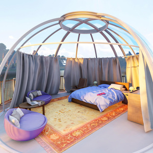 Casa Domo Transparente Inteligente y Ecológica, Resistente al Viento y a Terremotos, con Vista Panorámica, Sistema de Ventilación Sostenible - Product Image 5