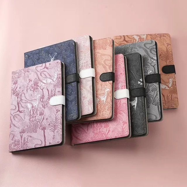 Wireless Keyboard Lindo Relieve De Animal PU Leather Tablet Case for 2025iPad11Air11/10.9/13 Inches Pro