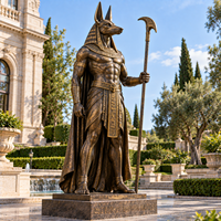 Statue hybride en bronze, sculpture en bronze sur mesure de grande taille pour l'extérieur