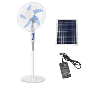 Ventilador Solar Recargable de 15W y 16 Pulgadas con 5 Aspas de ABS, 3 Velocidades Ajustables, Panel Solar de 35x50cm, 4000mAh, 3-8 Horas de Duración (Oferta) - Product Image 4