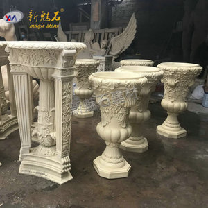 Nuevas Macetas de Imitación de Piedra Arenisca Magic Stone Grc, Esculturas para Patio Exterior, Decoración de Paisajes para Inmobiliarias - Product Image 3