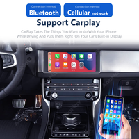 128GB AC panel Android Car Radio coche reproductor multimedia GPS inalámbrico carplay Google Android auto para Jaguar XF XFL 2016-2019