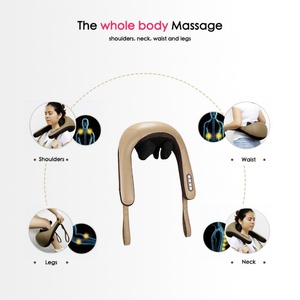 Chales de Masaje Electrónicos para Cuello, Hombros y Espalda, Shiatsu con Calor, Cinturón de Masaje para Múltiples Partes del Cuerpo - Product Image 6
