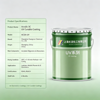 Vente Flash : Revêtement Acrylique 3C UV Curable Série ACSA-UV Haute Brillance pour Électronique Plastique