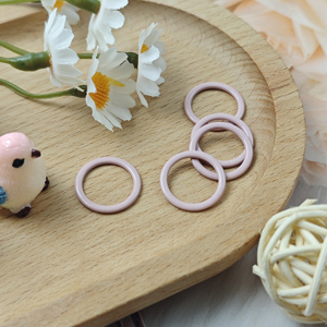 Anillo de sujetador recubierto de nailon con ajuste de hebilla, color rosa, de alta calidad, precio de fábrica de Vietnam, para lencería - Product Image 4