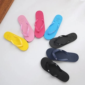 Infradito estive da donna tinta unita antiscivolo da spiaggia con punta aperta leggere per coppie - Product Image 1