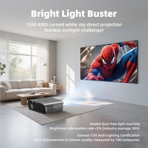 Đầy Đủ HD Max WUXGA 1920x1200 4K Video 15500Lumens LED Màu Xanh Răng Máy Chiếu Nhà Theatre Hệ Thống Với Android Wifi Máy Chiếu - Product Image 5