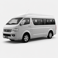 Nouveau Foton View CS2 - Minibus commercial léger diesel à toit haut, conduite à gauche, 16 places en option