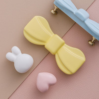 Poignée de meuble en céramique pour enfants, motif dessin animé - Design moderne, durable et écologique pour armoire, commode, chambre à coucher, installation facile