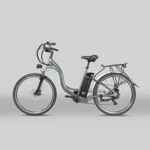 热卖中国城市电动自行车7速12.5ah锂电池250W 26英寸道路城市电动自行车女性电动自行车