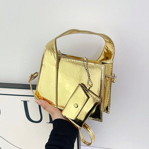 Bolso de Moda para Mujer, Nueva Colección de Primavera, Bolsos de Hombro Brillantes para Mujer, Bolso Bandolera, Bolso de Mano Cuadrado Pequeño - Product Image 2