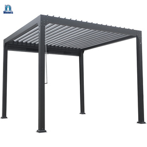 Wenets Poutre extra de hauteur <span class=keywords><strong>pour</strong></span> <span class=keywords><strong>pergola</strong></span> carrée en aluminium de 4m x 3m - Product Image 5