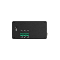 Industrial Gigabit Fiber Switch 2x1000M SFP+6xRJ45 Din-Rail IP44 -40~85°C DC 9-52V