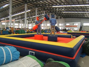 Liên minh inflatable jousting chiến đấu gậy đồ chơi bouncy tương tác đấu sĩ joust <span class=keywords><strong>arena</strong></span> trò chơi thể thao cho trẻ em và người lớn cho doanh số bán hàng - Product Image 3