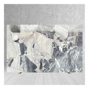 Lujosa losa de mármol gris antiguo para la decoración de la casa, azulejos de suelo de baño, Panel de pared, encimeras de cocina, tocador de mármol - Product Image 1