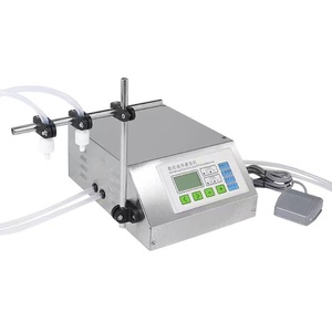 Nouvelle machine de remplissage semi-automatique multi-têtes à 2 tubes pour eau, jus, alcool et liquides - Product Image 2