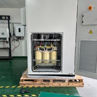 Systèmes de stockage d'énergie industriels et commerciaux 130 kW PCS et batterie LiFePO4 261 kWh avec refroidissement liquide
