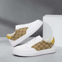 Vente en gros directe usine : Baskets basses imprimées pour hommes, Chaussures de créateur pour hommes