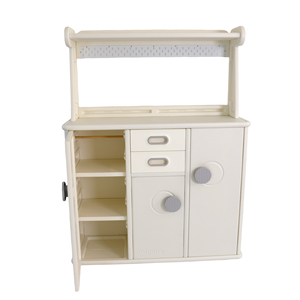 Unidad de Almacenamiento Multifuncional de Plástico para Niños, <span class=keywords><strong>Armario</strong></span> Todo en Uno para Ropa, Juguetes y Esquina de Cuidado Infantil en la <span class=keywords><strong>Terraza</strong></span> - Product Image 2