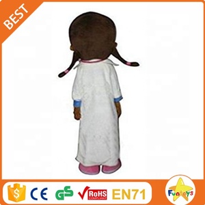 Disfraz de Mascota Profesional para Adultos de Funtoys, Disfraz de Enfermera <span class=keywords><strong>Doc</strong></span> Girl Dottie Mcstuffins para Comerciales - Product Image 4