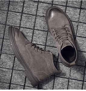 Botas <span class=keywords><strong>Chelsea</strong></span> de Cuero para Hombre, Nuevas 2026, con Cordones, Ligeras, Antideslizantes, al por Mayor - Product Image 5