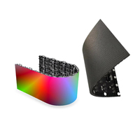 Paneles de Pantalla de Video Flexibles y Plegables en Oferta, Módulos Suaves para Visualización Dinámica en 3D, Panel de Pantalla LED Flexible