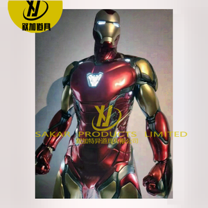 Figura de Acción de <span class=keywords><strong>Iron</strong></span> <span class=keywords><strong>Man</strong></span> Mk50 Personalizada en Oferta, Estatua de <span class=keywords><strong>Iron</strong></span> <span class=keywords><strong>Man</strong></span> de Tamaño Real en Fibra de Vidrio, Estatuas de Resina de Películas, Escultura - Product Image 5