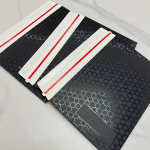 Жесткий картонный конверт черный Печатный картонный почтовый конверт Доставка Документов конверт картонная упаковка - Product Image 2