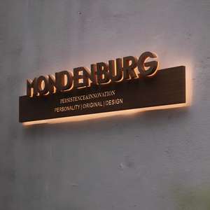 Letrero Luminoso con Diseño de Madera Vintage en 3D, Letrero Creativo Personalizado para Puerta, Caja de Luz, Tablero Publicitario, Letreros Electrónicos - Product Image 5