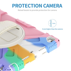 Funda de Silicona Reforzada de Lujo para iPad de 10.2 Pulgadas con Ranura para Lápiz, Soporte de 360 Grados y Protección Total - Product Image 6