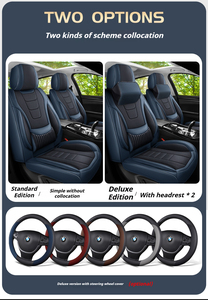 כל העונה אוניברסלי עמיד למים סט pu עור ערכת מושב מכסה המפעל באופן ישיר מכירות המכונית כיסוי המושב - Product Image 4