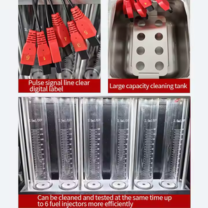 Gdi200 phun nhiên liệu vòi phun làm sạch máy 6 xi lanh kim phun Tester EFI SPI Áp Điện chăm sóc xe thiết bị - Product Image 5