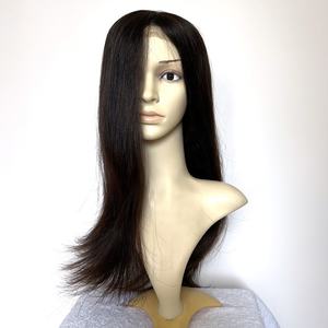 Parrucche Mediche Antiscivolo <span class=keywords><strong>per</strong></span> Alopecia in <span class=keywords><strong>Capelli</strong></span> Umani Vergini Cinesi Remy con Cuticola Intatta, Completamente Annodate a Mano, Senza Colla, con Silicone - Product Image 5