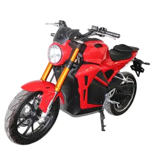 Brand 2022 China Supplying Big Wheels 80km/h High Speed 70km Mileage Long Range Electric Motorcycle For Young