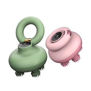 Masajeador de Cuero Cabelludo de Silicona, Impermeable, Automático, Portátil, Masaje Profundo 3D, Masajeador de Cabeza Vibrador - Product Image 1