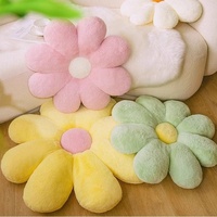 Coussin décoratif personnalisé style INS, motif marguerite, fabriqué à la main, rembourrage en coton PP, coussin floral pour canapé