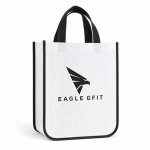 Bolsas de compras de polipropileno al por mayor con logotipo impreso personalizado, duraderas, reutilizables, para empaque de regalos, bolsa no tejida - Product Image 6