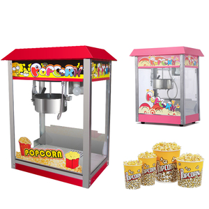 Minimáquina de arroz inflado americano, hervidor pequeño y barato de 8oz, máquina industrial automática de maíz de <span class=keywords><strong>palomitas</strong></span> de maíz - Product Image 1