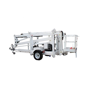 Selbst fahrende 14m 18m werksseitige Teleskop-Arbeitsbühne mit Gelenk ausleger und Motor kern für den Bau - Product Image 6