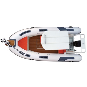 Bote Inflable con Casco de Aluminio CE RIB490 Hypalon/PVC con Motor, Nuevo, Bote Inflable 490 para Rafting - Product Image 6