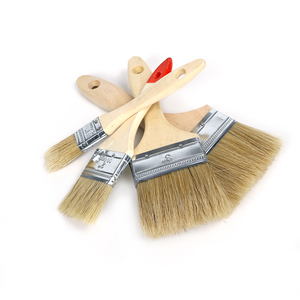 Pincel de pintura industrial personalizado con mango de madera y <span class=keywords><strong>cerdas</strong></span> de poliéster, 3 tamaños para pulido, garantía de 3 años, China - Product Image 6
