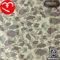Tissu Oxford en nylon 500D, imprimé camouflage jungle, enduit PU, hydrofuge, pour sac à dos, équipement de plein air, accessoires