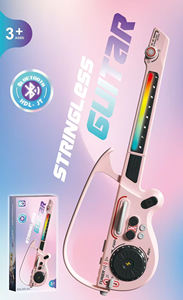 Bambini <span class=keywords><strong>mini</strong></span> chitarra giocattolo strumenti musicali bambini di apprendimento esercizio multifunzione Bluetooth chitarra elettronica per bambini - Product Image 4
