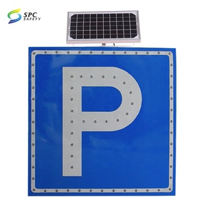 Commande d'allée Led clignotant avertissement interdit de tourner à gauche guide de circulation routière <span class=keywords><strong>signalisation</strong></span> Led à énergie solaire pas de clignotants panneaux de sécurité - Product Image 5