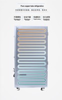 Meilleure Vente 2025 – Congélateur Blast à 10 Plateaux, Température Unique -40 Degrés, Vertical Commercial, Intérieur en Acier Inoxydable 304