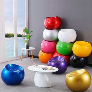 Y004เก้าอี้หรูหราและโต๊ะรูปทรงแอปเปิ้ลใหม่เก้าอี้เลานจ์สวยงามสำหรับลานสนามหญ้า - Product Image 1