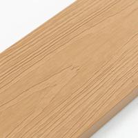 Plancher en composite bois-plastique antidérapant pour extérieur, texture bois 3D, pour jardin, terrasse et bord de piscine