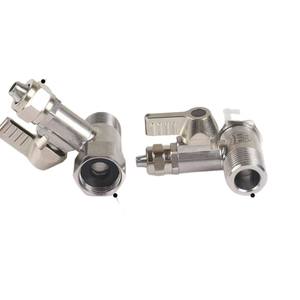 Válvula para Purificador de Agua, Conector en T de Acero Inoxidable 304, 3 Roscas Externas a 2-3 Puntos, para Máquina de Agua Pura Doméstica de Cocina - Product Image 1