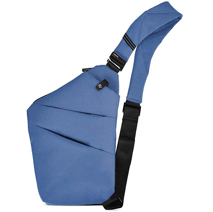사용자 정의 폴리 에스터 디자이너 어깨 가방 청소년 소년을위한 경량 1 스트랩 배낭 크로스 바디 숄더 슬링 가방