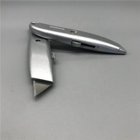 Couteau utilitaire haute résistance de qualité industrielle, lame pliable résistante à l'usure, lame à changement rapide, poignée ergonomique, fabrication OEM Zhejiang